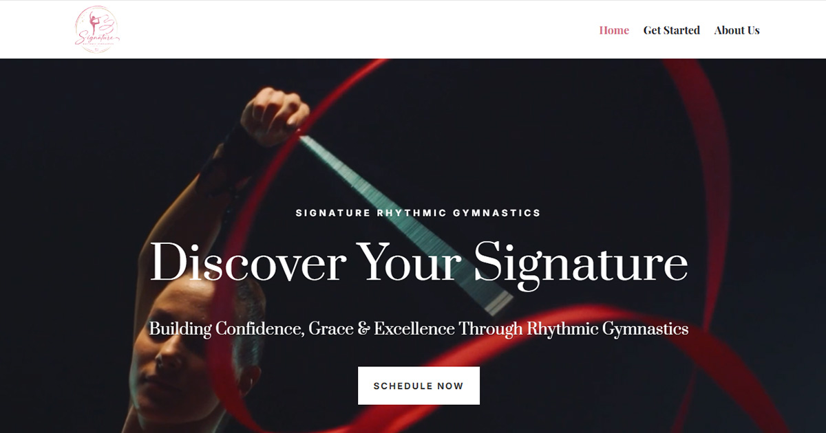 Signature Rhythmic Gymnastics website